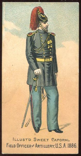 38 Field Officer of Artillery USA 1886